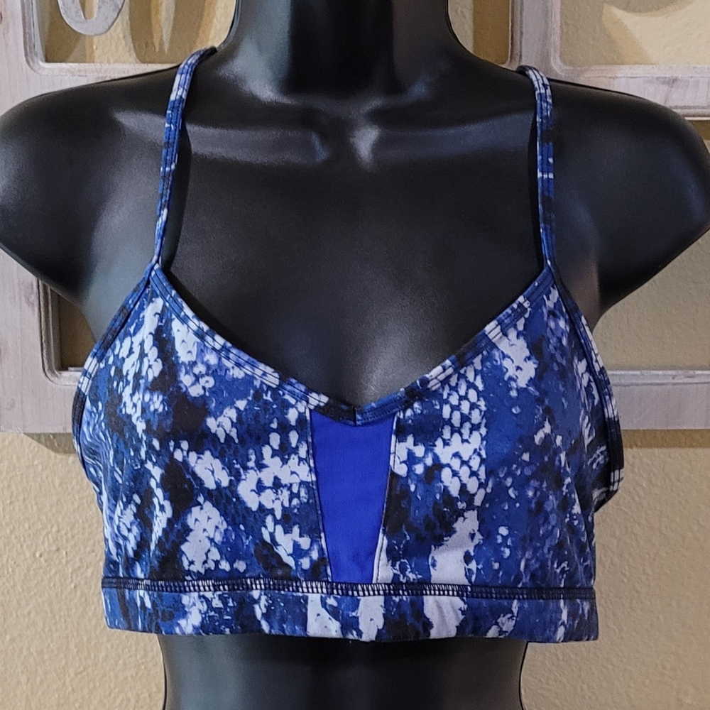 ALO Sports Bra In Snakeprint